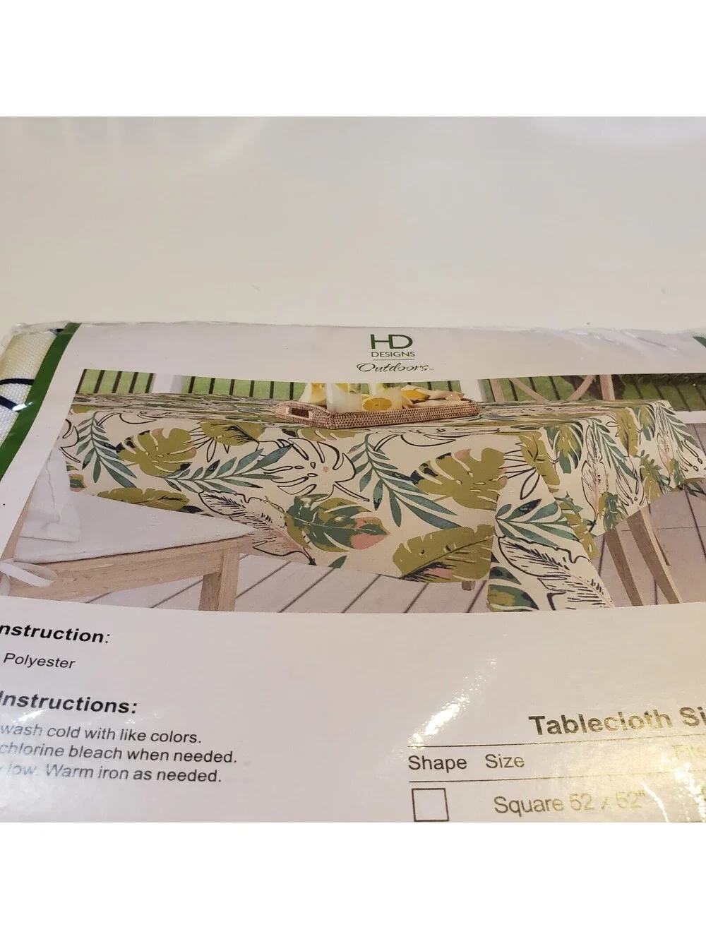 HD Designs Tropicana Tablecloth 52